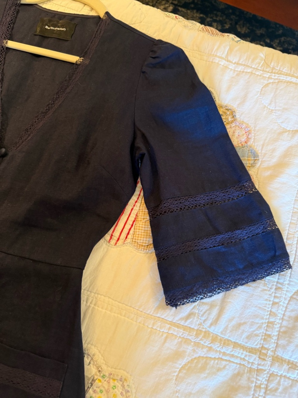 Reformation Eloise Mini Dress Sz. 2 - Picture 5 of 6